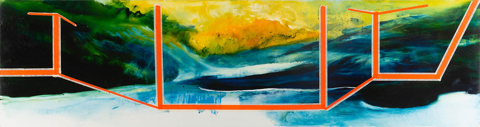 nr 33 - 154 bij 50 cm  | z.t. | olieverf | 2023  