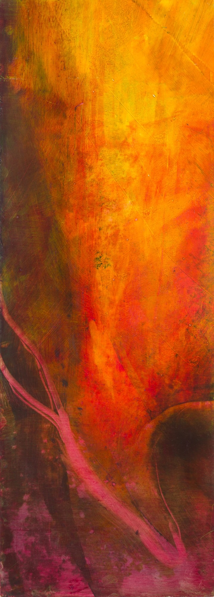 NR 3 - 22,5 bij 62 cm | z.t. | olieverf op paneel | 2024